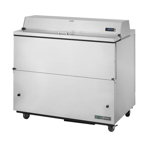 True Mfg. - General Foodservice TMC-49-S-SS-HC Mobile Milk Cooler / Station