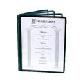 PLMENU-L4GR Thunder Group 8-1/2" x 11" Green 4 Page Menu Cover-Thunder Group