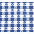 TBCO-70B Winco 52" x 70" Blue Oblong Table Cloth-WINCO