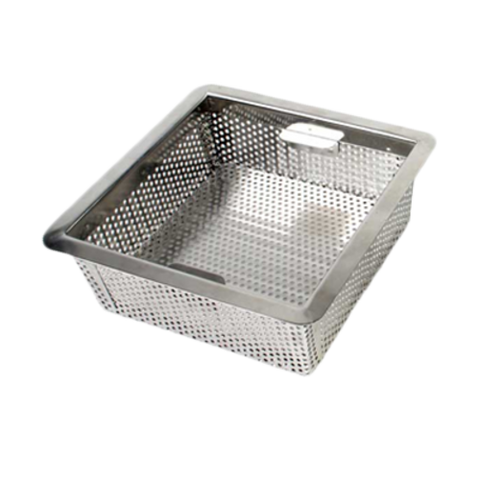 SLFDS385 Thunder Group 8-1/2" x 8-1/2" x 3" Stainless Steel Floor Drain Strainer