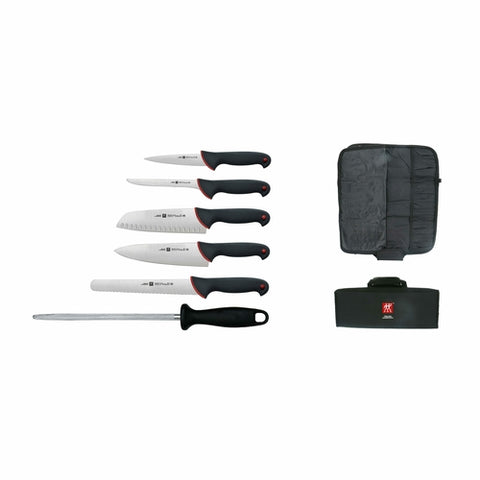 33122-000 Zwilling Kolor Id  7Pc Knife Set W/ 8 Pocket Bag