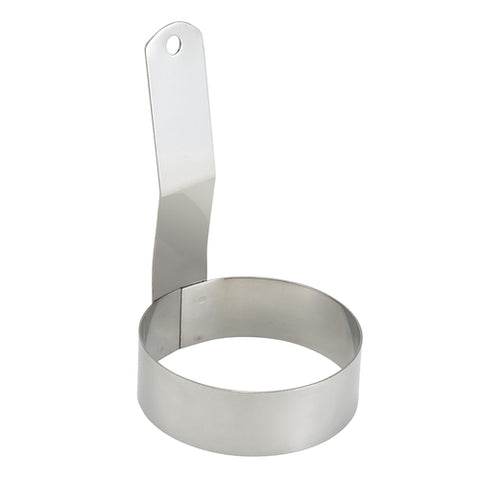 Winco EGR-3 3" Round Stainless Steel Egg Ring