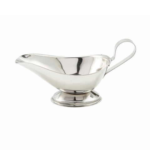 GBS-5 Winco 5 Oz. Stainless Steel Gravy Boat-WINCO