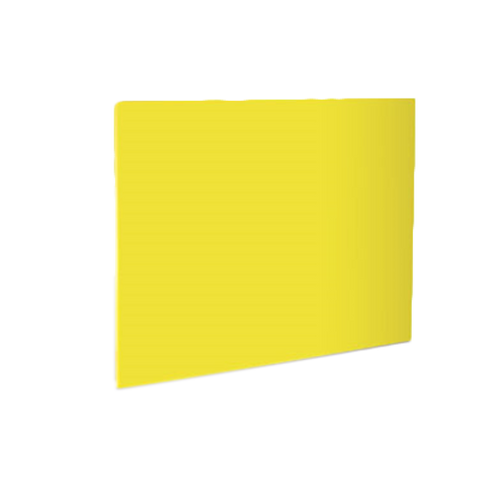 Crestware PCB1824Y 18" x 24" Yellow Polyethylene Cutting Board