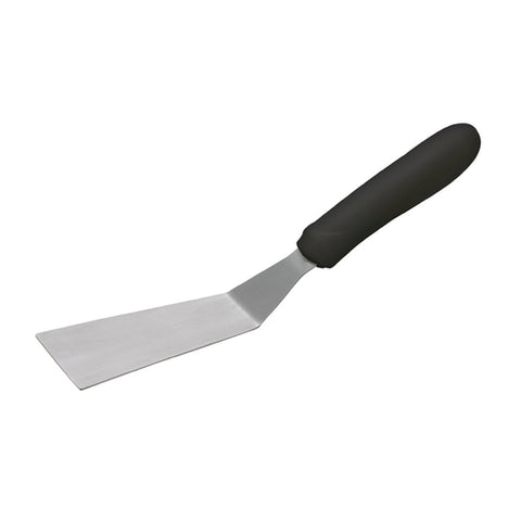 Tkp-50 Winco Offset Grill Spatula, 4-1/4" X 2-3/16\" Ss Blade, High Heat Balck Handle-WINCO