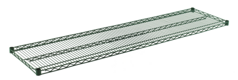 WS1872EG Enhanced Wire Shelf 18"W x 72"L Epoxy Coated-1880 Hospitality