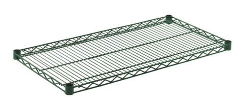 WS1836EG Enhanced Wire Shelf 18"W x 36"L Epoxy Coated