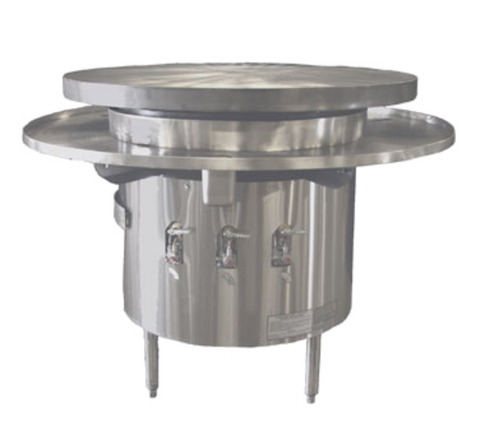Town MBR-36N 36" Natural Gas Mongolian BBQ Range, 123,000 BTU