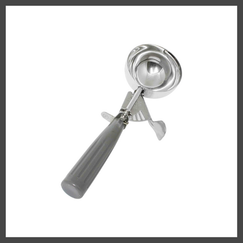 Thunder Group SLDS008 4 oz. Grey Ice Cream Disher