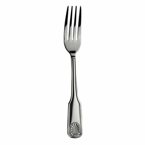 Libertyware OCN2 Oceans Dinner Fork - 7-5/8" Extra Heavy 18/0 Stainless Steel, Mirror Polish