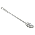 BSSN-18 WincoBasting Spoon, 18" long, slotted, one-piece, stainless steel, Prime, NSF-WINCO