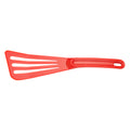 M35110RD Mercer 12" Red High Temperature Slotted Turner-Mercer Culinary