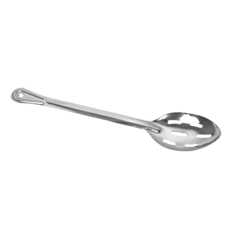 Thunder Group SLSBA312 15" Slotted Stainless Steel Basting Spoon