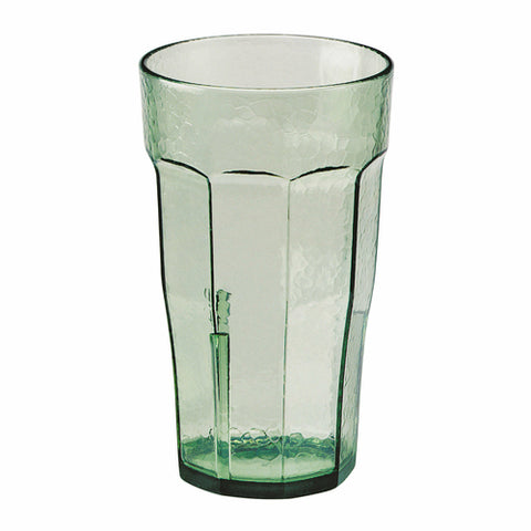 Cambro LT12427 Laguna 12 oz Spanish Green SAN Plastic Tumbler