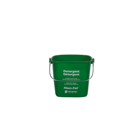 KP256GN CFS Brands 8 Qt. Green Cleaning Kleen-Pail