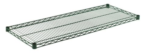 WS1848EG Enhanced Wire Shelf 18"W x 48"L Epoxy Coated-GSW USA