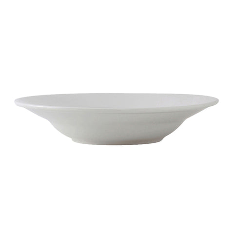 Tuxton China ALD-090 Alaska 9.5 oz. Bright White Wide Rim China Soup/Pasta Bowl