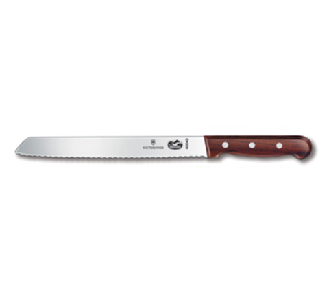Victorinox 5.1630.21B Wood Collection 8.25 inch Serrated Bread Knife