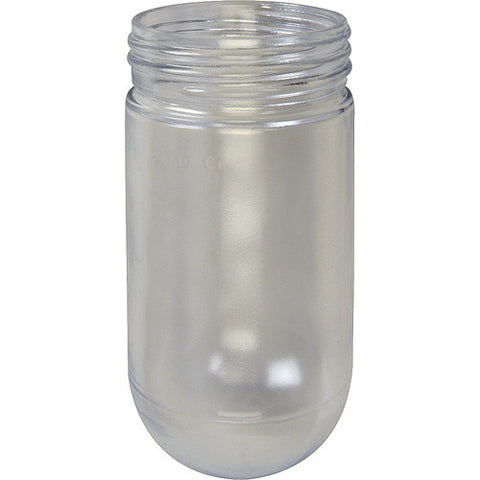 281397 AllPoints Foodservice Parts & SuppliesSilicone-Coated Glass Globe 6-1/2" - Each