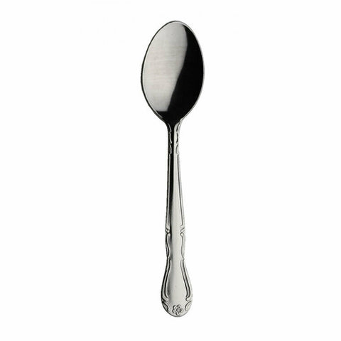 Libertyware RL1 Rosa Linda Teaspoon - 18/0 Stainless Steel, Vibro Finish, 6-1/4"