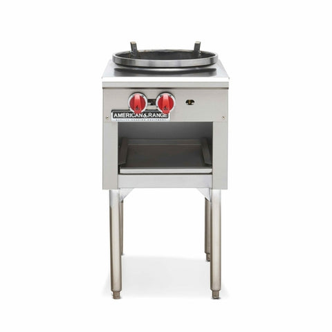 American Range ARWR-3R Single Burner Wok Range, 3-Ring 90,000 BTU (Natural Gas)