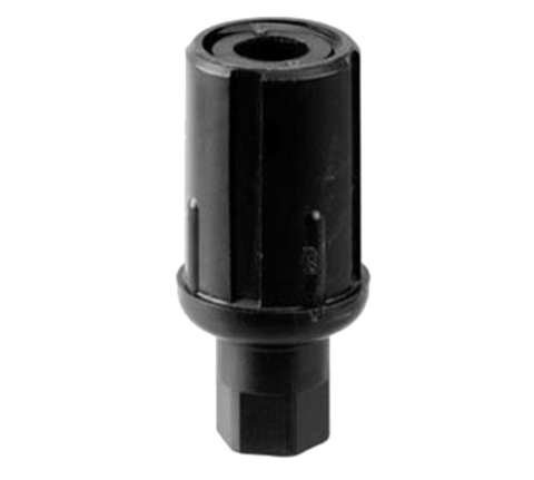 1191103 AllPoints Foodservice Parts & Supplies Bullet Foot Black-Each-ALLPOINTS FOOD SERVICE PARTS & SUPPLIES