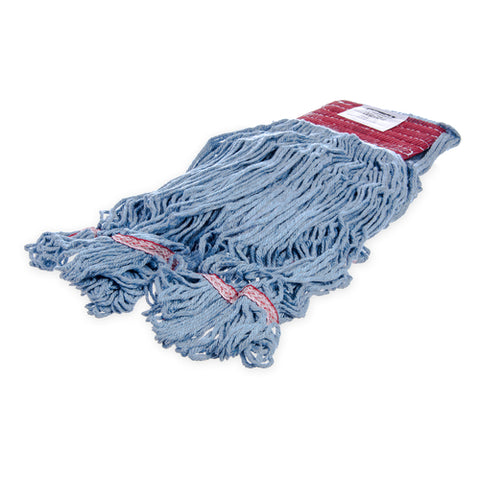 CFS Brands 369454B14 Flo-Pac Large Looped-End Mop Head, Blue