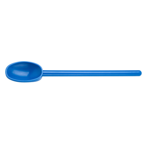 M33182BL Mercer 11-7/8" Blue High Temperature Mixing Spoon-Mercer Culinary