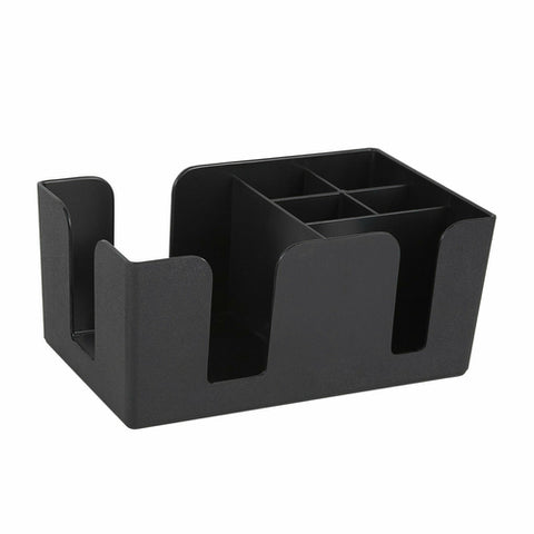 Winco BC-6 Condiment Caddy with 6-Compartment Bar Garnish Station