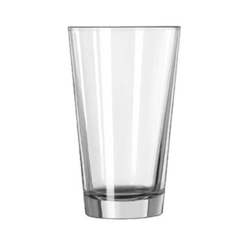 Libbey 1632HT 18 oz. Restaurant Basics DuraTuff Rim Tempered Mixing Glass