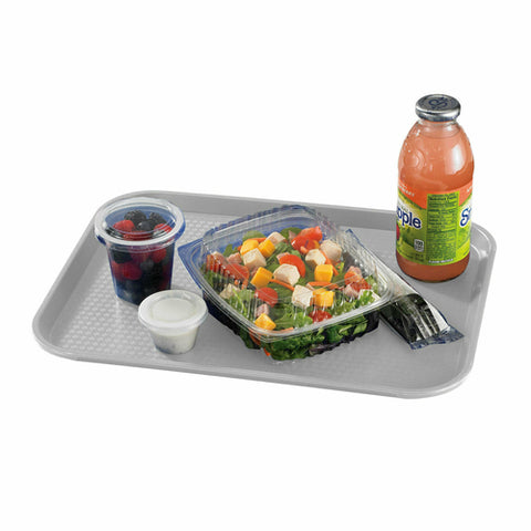 Cambro 1216FF107 Fast Food Tray 11-7/8" x 16-1/8" Pearl Gray