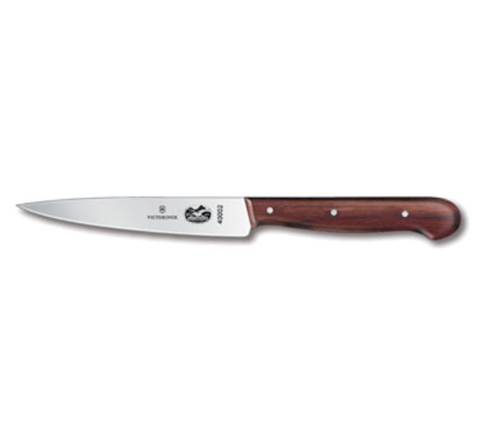 Victorinox 5.2000.12-X2 Paring Knife, 4 3/4 in. High Carbon Stainless Steel Blade with Rosewood Handle