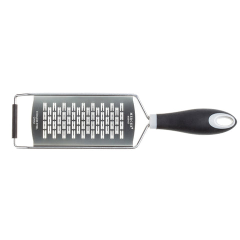 Mercer Culinary M35407 MercerGrates 11-1/2" Stainless Steel Ribbon Grater with Santoprene Handle