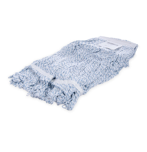 CFS Brands 369670B14 Carlisle Flo-Pac Finishing Mop Head Medium 4 Ply Blue