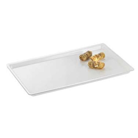 Cal-Mil 325-12-12 12" x 20" Shallow Clear Acrylic Bakery Display Tray