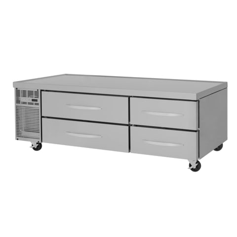 Turbo Air PRCBE-72R-N 72" PRO Series Refrigerated Chef Base with 4 Drawers