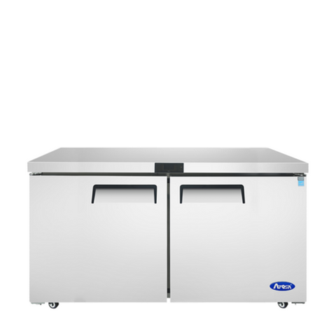 Atosa MGF8407GR 60" Two-Section Undercounter Freezer