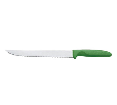 Mundial G5622-8E 8-Inch Serrated Utility Sandwich Knife, Green Handle
