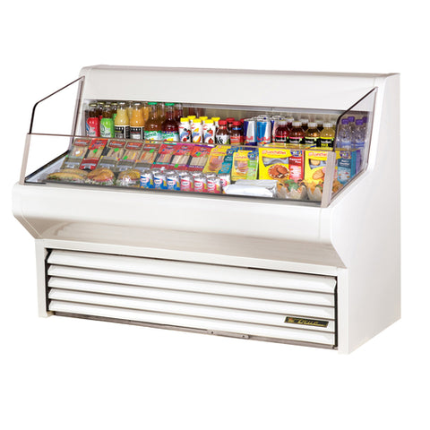 True THAC-60-LD 60-Inch Horizontal Air Curtain Refrigerated Merchandiser with LED Lighting