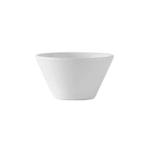 GLP-040 Tuxton TuxTrendz Linx 8 Oz. White China Bouillon Cup-Tuxton China