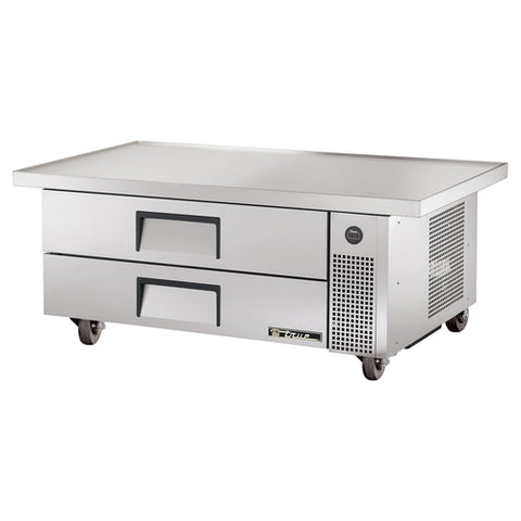 True TRCB-52-60-HC Refrigerated Chef Base with 2 Drawers and 4 3/16" Overhang, 60"