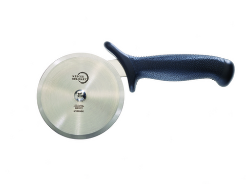 Mercer Culinary M18604BK Millennia 4-Inch High-Carbon Steel Pizza Cutter with Black Handle