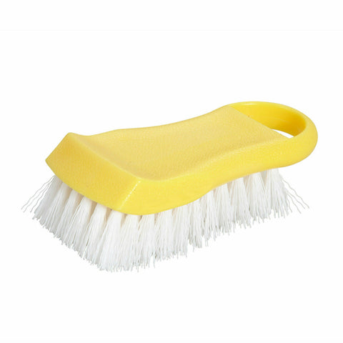 Cbr-Yl Winco Brush, Cutting Board 6 1/2" Long Polypropylene, Yellow