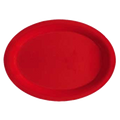 OP-135-RSP GET 13-1/2"L x 10-1/4"W, Red Sensation Platter - Each-GET ENTERPRISES