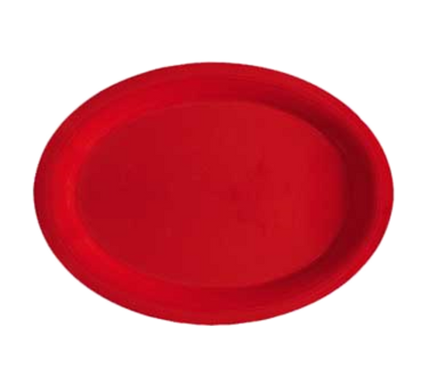 OP-135-RSP GET 13-1/2"L x 10-1/4"W, Red Sensation Platter - Each-GET ENTERPRISES