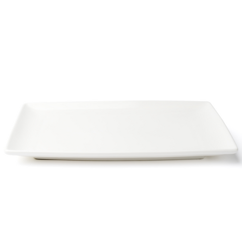 5630188 Browne USA Foodservice Plate, 31.3x20.3cm/ 12.25x8\" rectangular