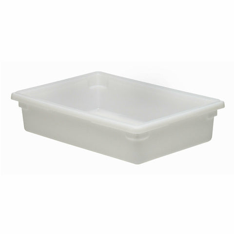 Cambro 18266P148 White Poly Food Storage Box, 26" x 18" x 6"