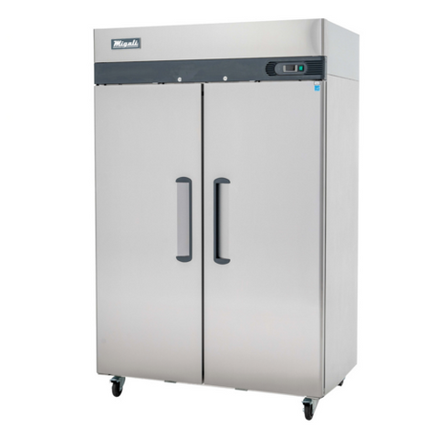 C-2F-HC Migali 51.7" 2-Section Reach-In Freezer