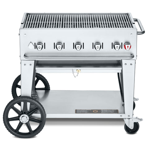 CV-MCB-36NG Crown Verity 36" Mobile Outdoor Charbroiler Only, NG