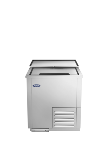 Atosa MBGF24GR 24" Slide Top Glass Froster, 5 Cu. Ft.